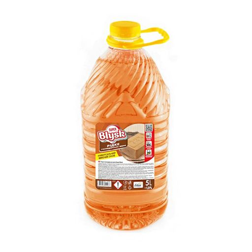 Універсальний мийний засіб Super Blysk Рідке господарське мило, 5 л